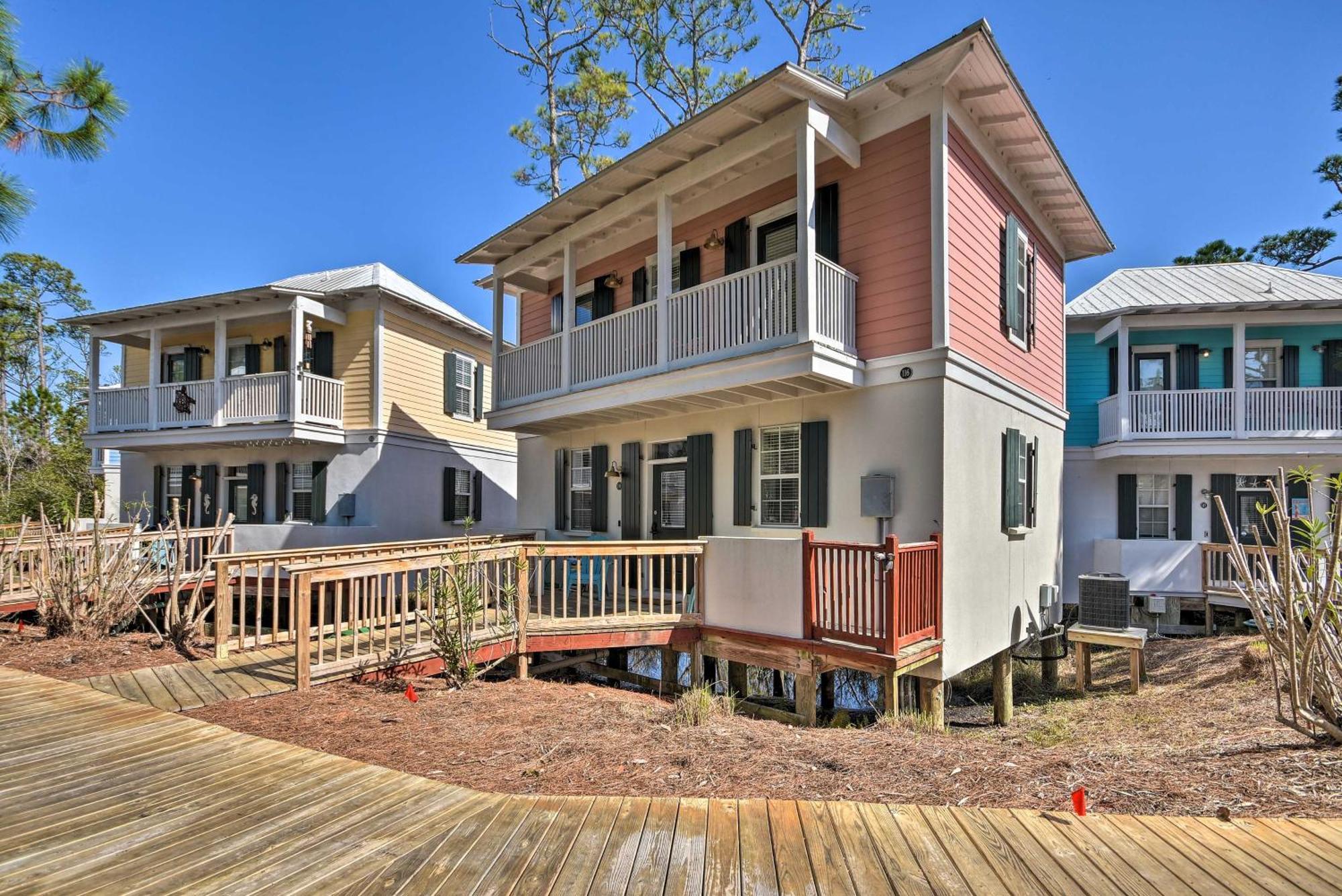 Beverly Bungalow Easy Walk To Seagrove Beach Santa Rosa Beach Ngoại thất bức ảnh